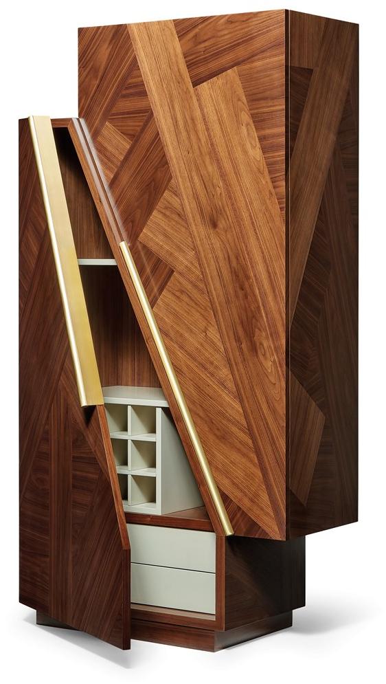 Ginger & Jagger Барный шкаф из фанерованной древесины Earth to earth sun-id-1376979 - Вид №4