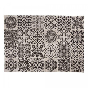 054408 Ковер Blunt 160x230 черный La Forma BLUNT