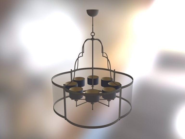 Abrissi Подвесной светильник из металла ручной работы Arezzo 11050 - Вид №1