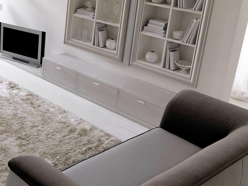 CorteZari Комод из дерева с ящиками Zoe silver 413 - Вид №1