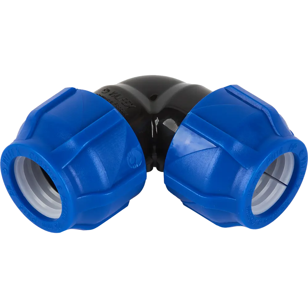 Отвод 90° ПНД Valfex 25 мм 121001212525 89106802 STLM-2113405 