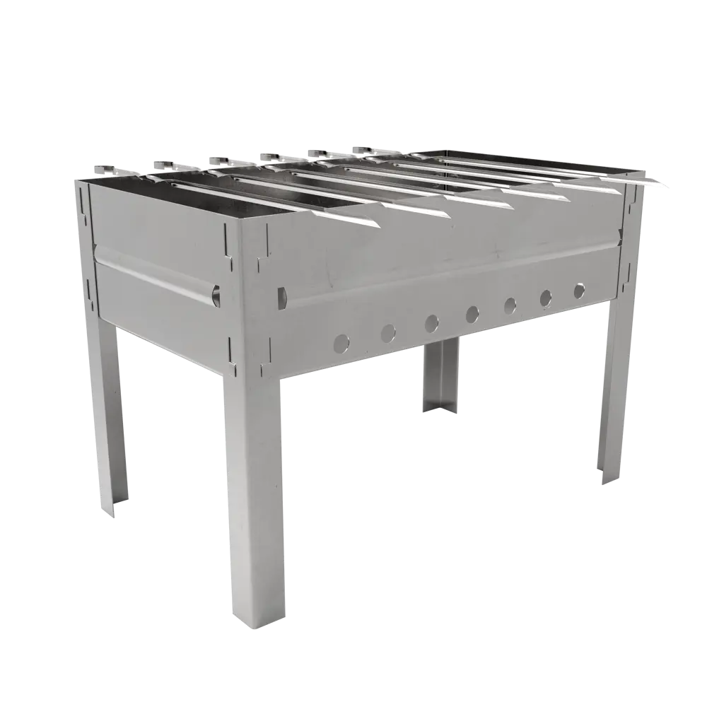 Мангал сборный Firewood 110751 0.6 мм 3x30x50 см Santreyd STLM-2036805 - Вид №2