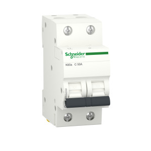 A9K64250 K60a АВТОМАТИЧЕСКИЙ ВЫКЛЮЧАТЕЛЬ 2П 50А С 4,5кА Schneider Electric Acti9