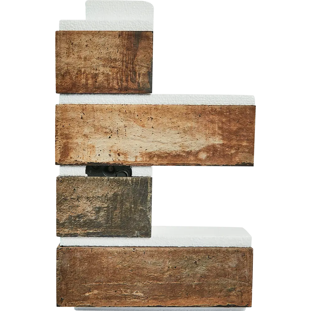 Термопанель наружный угол Мосстрой-31 Brick House палевый 26x25x41x5 см STLM-2022068 - Вид №1