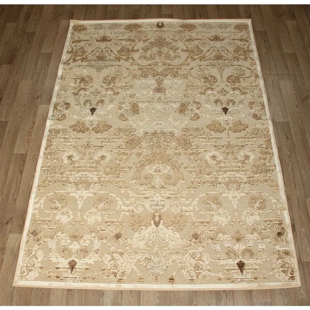 Ковер вискоза Genova 252/626260 135x195 см цвет бежевый RAGOLLE STLM-2212137 - Вид №1