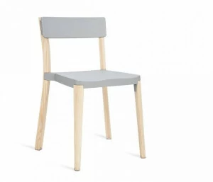 Emeco Штабелируемый стул из алюминия и дерева Lancaster