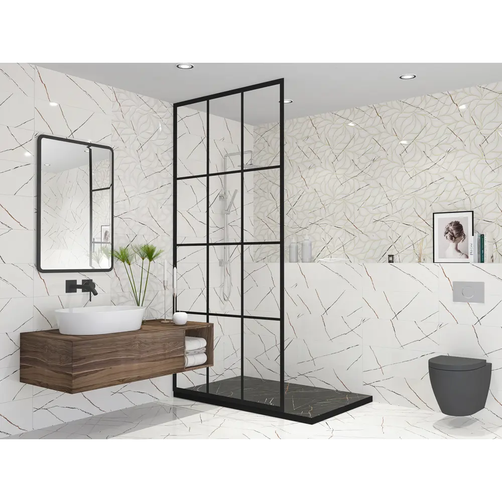 Плитка настенная Bianco Covelano Strutura 24.2x70 см, цвет белый Santreyd STLM-2036403 - Вид №1