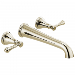 T5797-PNWL Настенный наполнитель ванны Delta Faucet Traditional Полированный никель