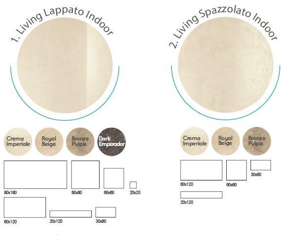 Italgraniti Настенная / напольная плитка из керамогранита для внутренних и наружных работ с эффектом мрамора Beige experience sun-id-1368064 - Вид №10