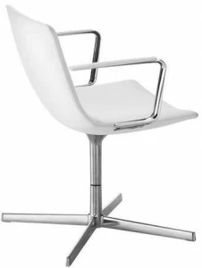 arper Кресло офисное поворотное с 4-мя спицами и подлокотниками Catifa 60