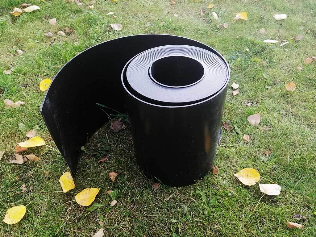 Лента бордюрная 250 мм x 10 м, 2 мм ГеоПластБорд GPBST-29 - Вид №7