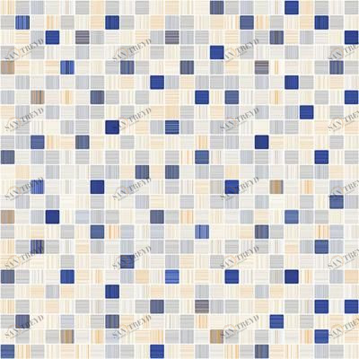 Гламур 7П белый 40х40 Керамин sun-id-323143