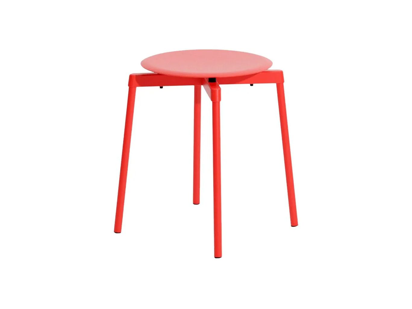 Алюминиевый низкий штабелируемый стул с порошковым покрытием Petite Friture Fromme ARCH-00092847 - Вид №22