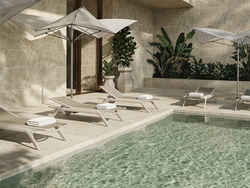 Лежак для сада с колесами Vondom Африка ARCH-00077519 - Вид №7