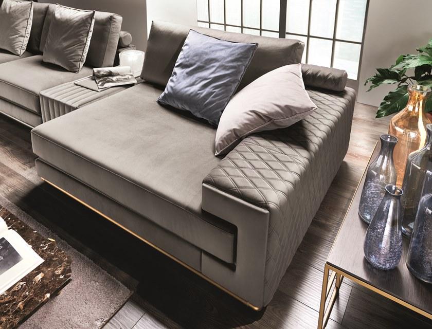 Former In Italia Модульный угловой диван в бархате Visconti plus sun-id-1510085 - Вид №3