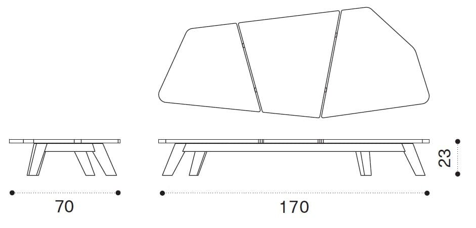 Мраморный садовый столик Ethimo Rafael ARCH-00029071 - Вид №11