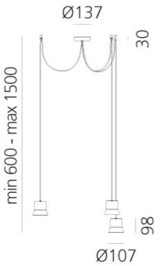 Artemide Светодиодный подвесной светильник прямого света из алюминия Giò light sun-id-1419009 - Вид №5