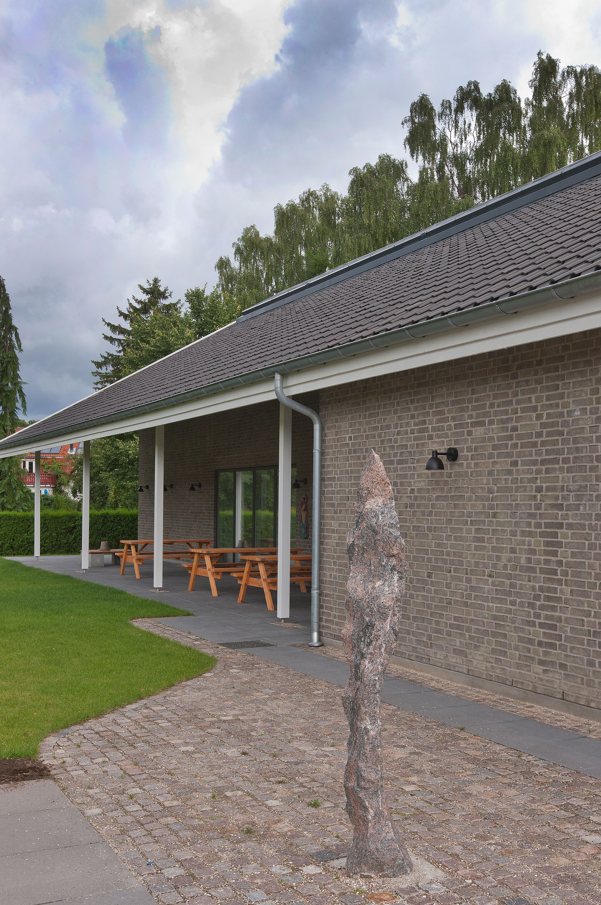 Алюминиевый светодиодный наружный настенный светильник Louis Poulsen Toldbod ARCH-00057680 - Вид №12