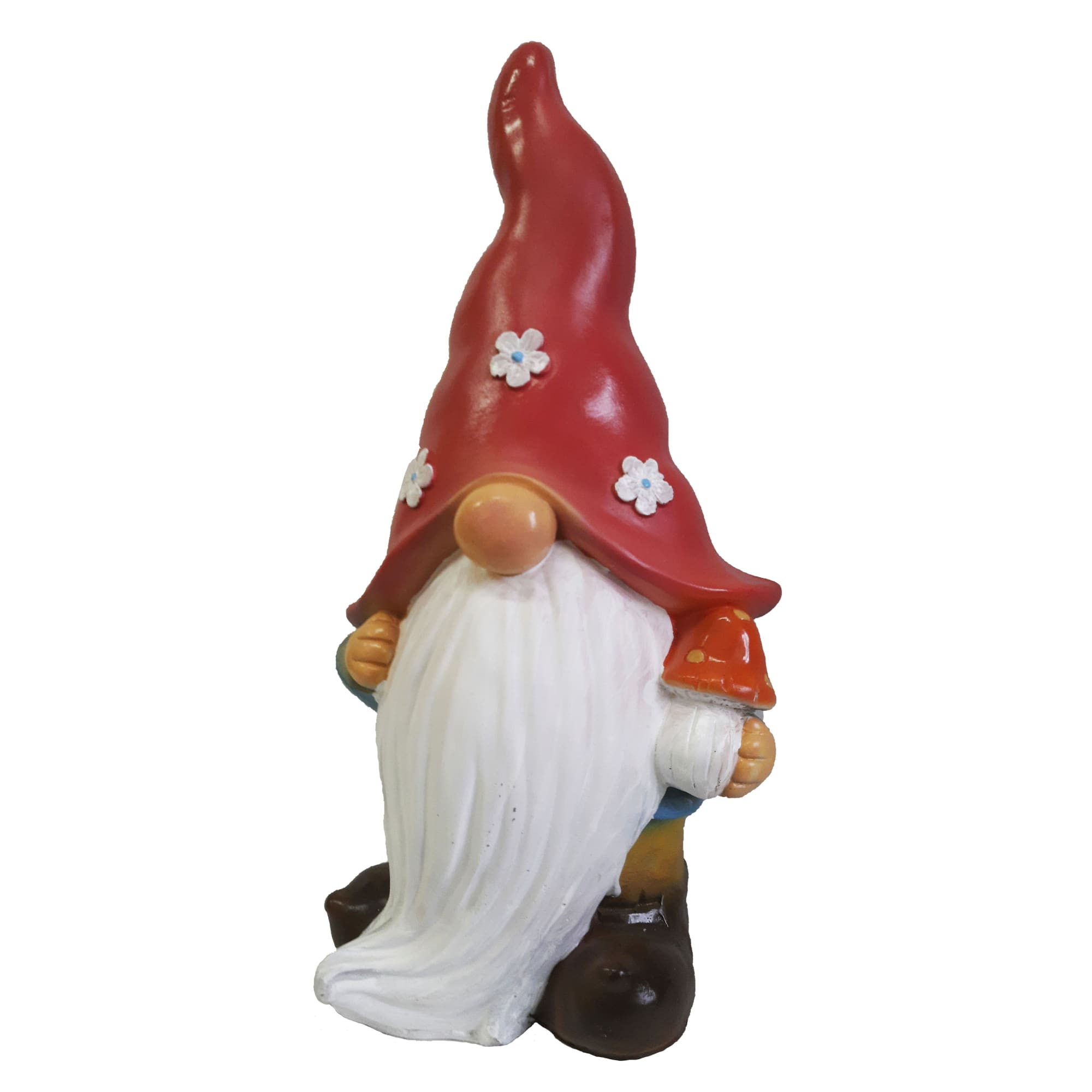 84549158 Фигура садовая «Гном с грибом» большой высота 48 см Santreyd  - Вид №1