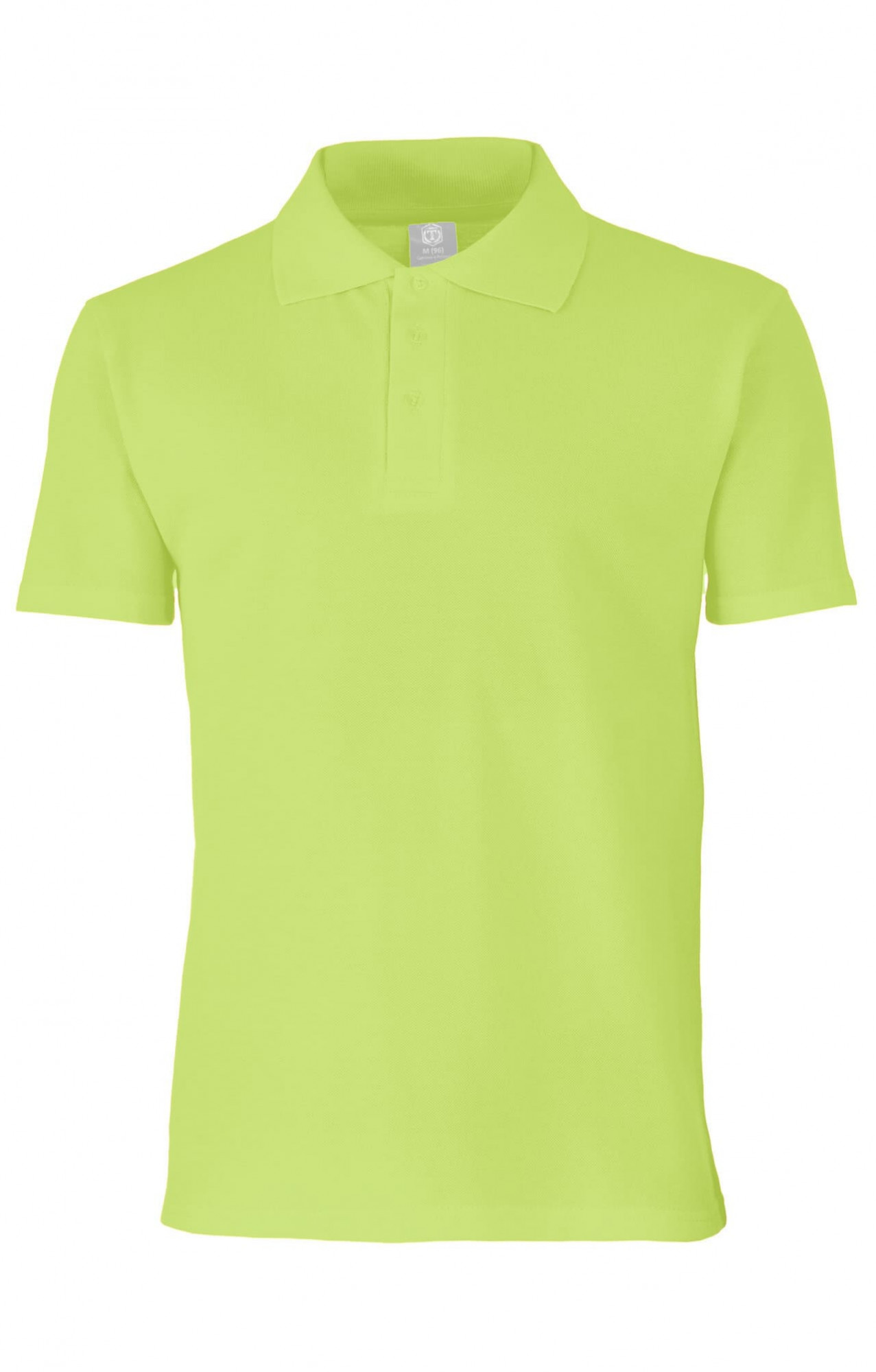 66408 Тенниска-поло цвет зеленое яблоко  Одежда для салонов красоты  размер S (46) Спецодежда 