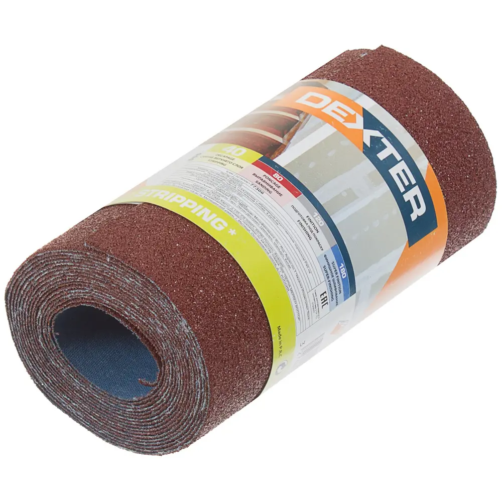 Абразивный рулон Dexter P40 для грубой шлифовки дерева 18783883 STLM-0012675 - Вид №2