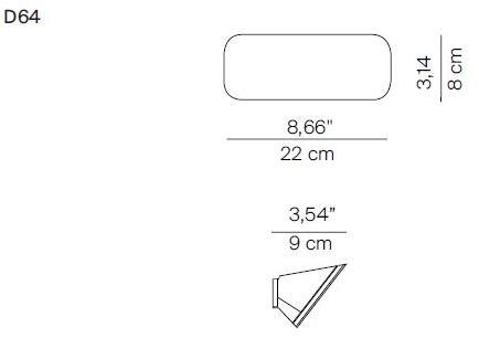 LUCEPLAN Настенный светодиодный светильник из алюминия с отраженным светом sun-id-1366454 - Вид №3