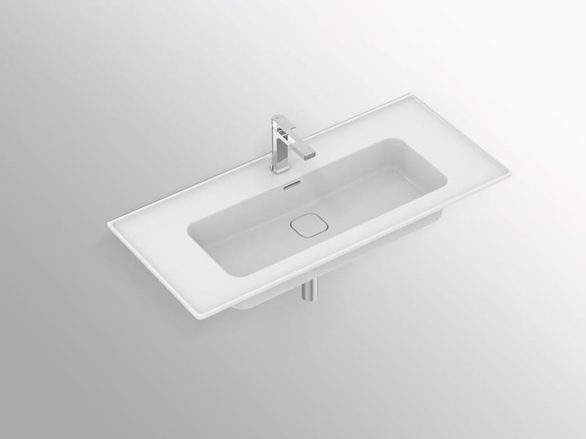 Прямоугольная подвесная раковина с переливом Ideal Standard Strada II ARCH-00075729