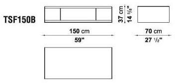 B&B Italia Низкий прямоугольный деревянный журнальный столик Surface sun-id-1428750 - Вид №18