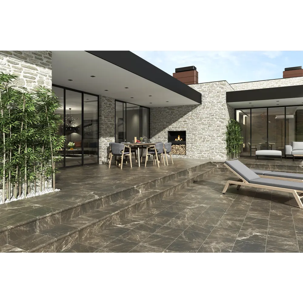 Santreyd Ступень Nevada Emperador 33×33 см — испанский клинкер для лестниц 88945132 STLM-0943578 - Вид №3