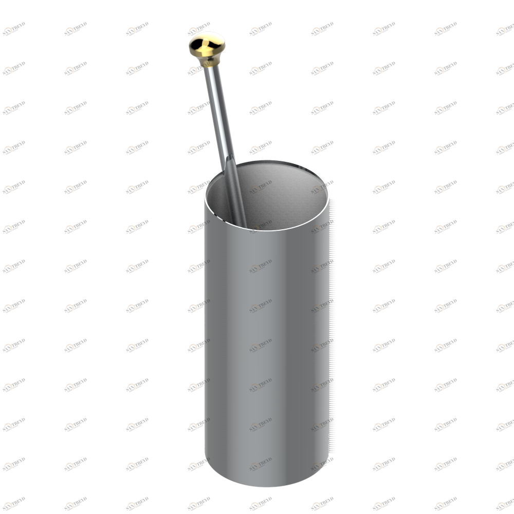 G29-4700 Стакан напольный и щётка для унитаза Thg-paris Charleston Хром/золото G29-4700 CAT.A