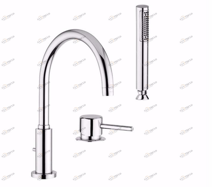 Rubinetteria Giulini Комплект ванны с переключателем и ручным душем Futuro F6565bd