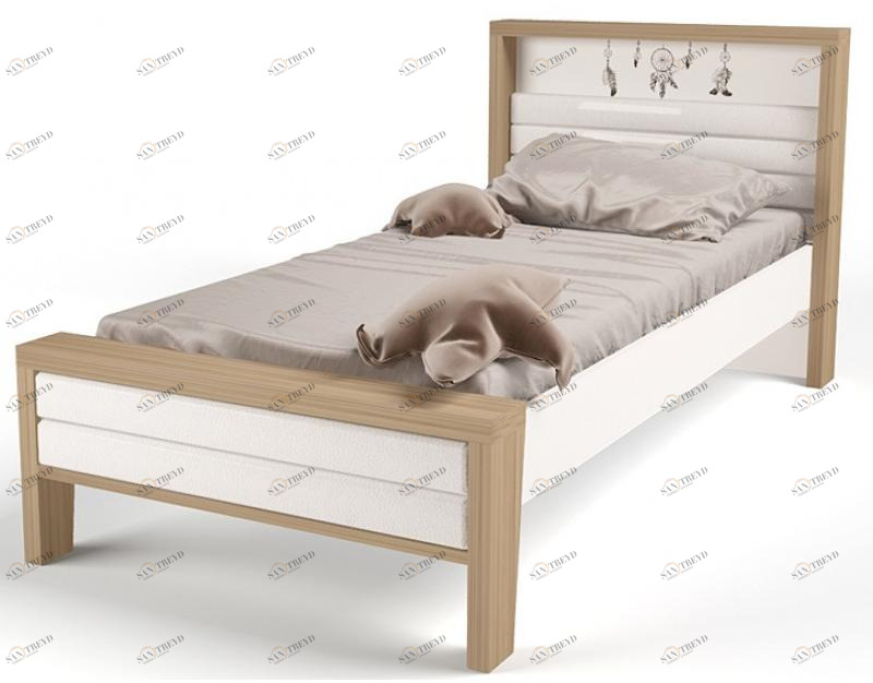 Кровать ABC-KING 190х120 №2MIX Ловец снов №2 (с мяг.изнож) 4631148108448