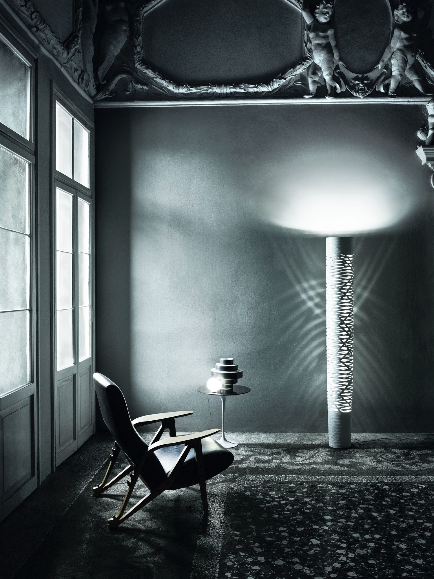 Светодиодный торшер из стекловолокна Foscarini Tress ARCH-00111529 - Вид №9