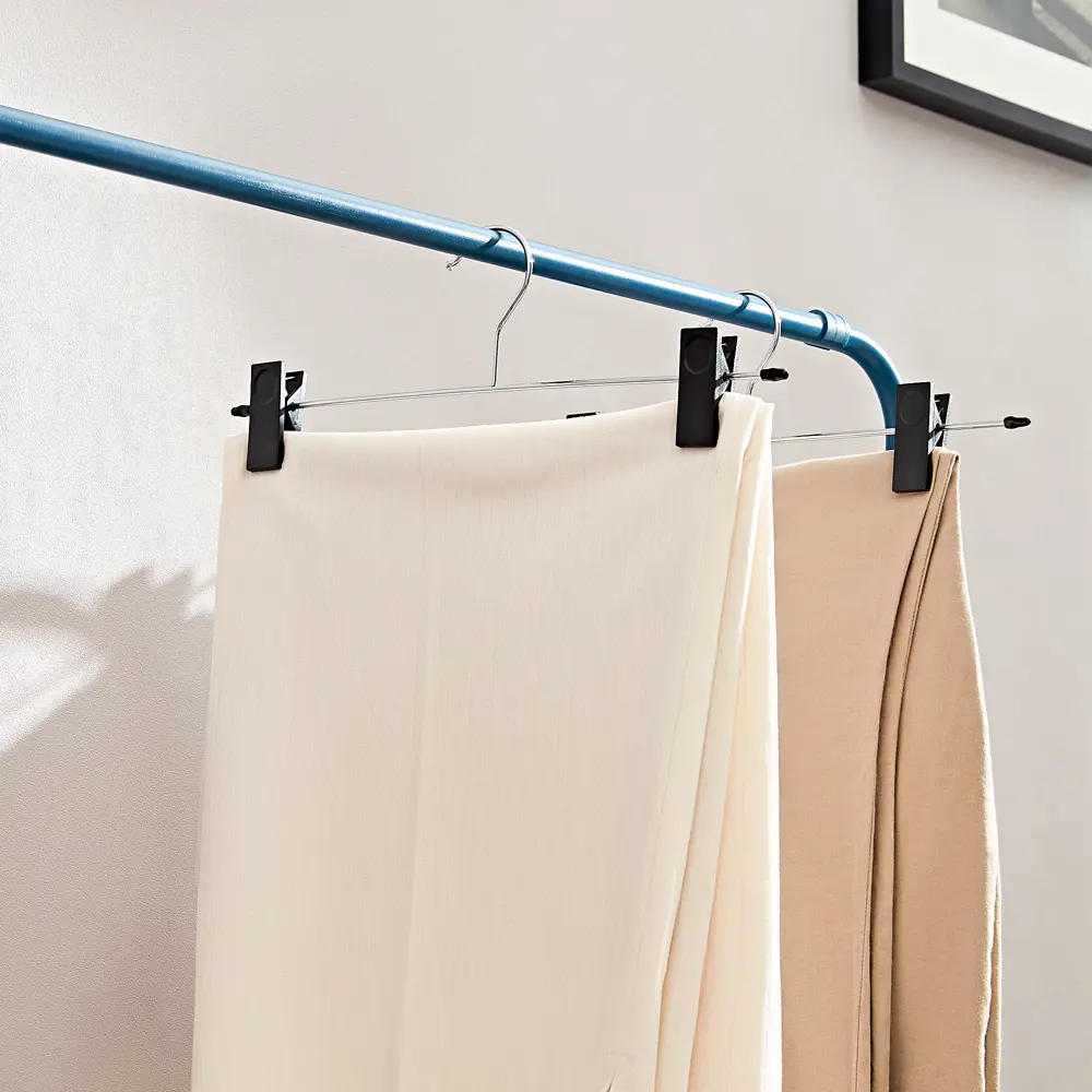 Вешалка-зажим Spaceo для брюк и юбок с крючком 82680675 Вешалка с зажимами STLM-0033933 - Вид №2