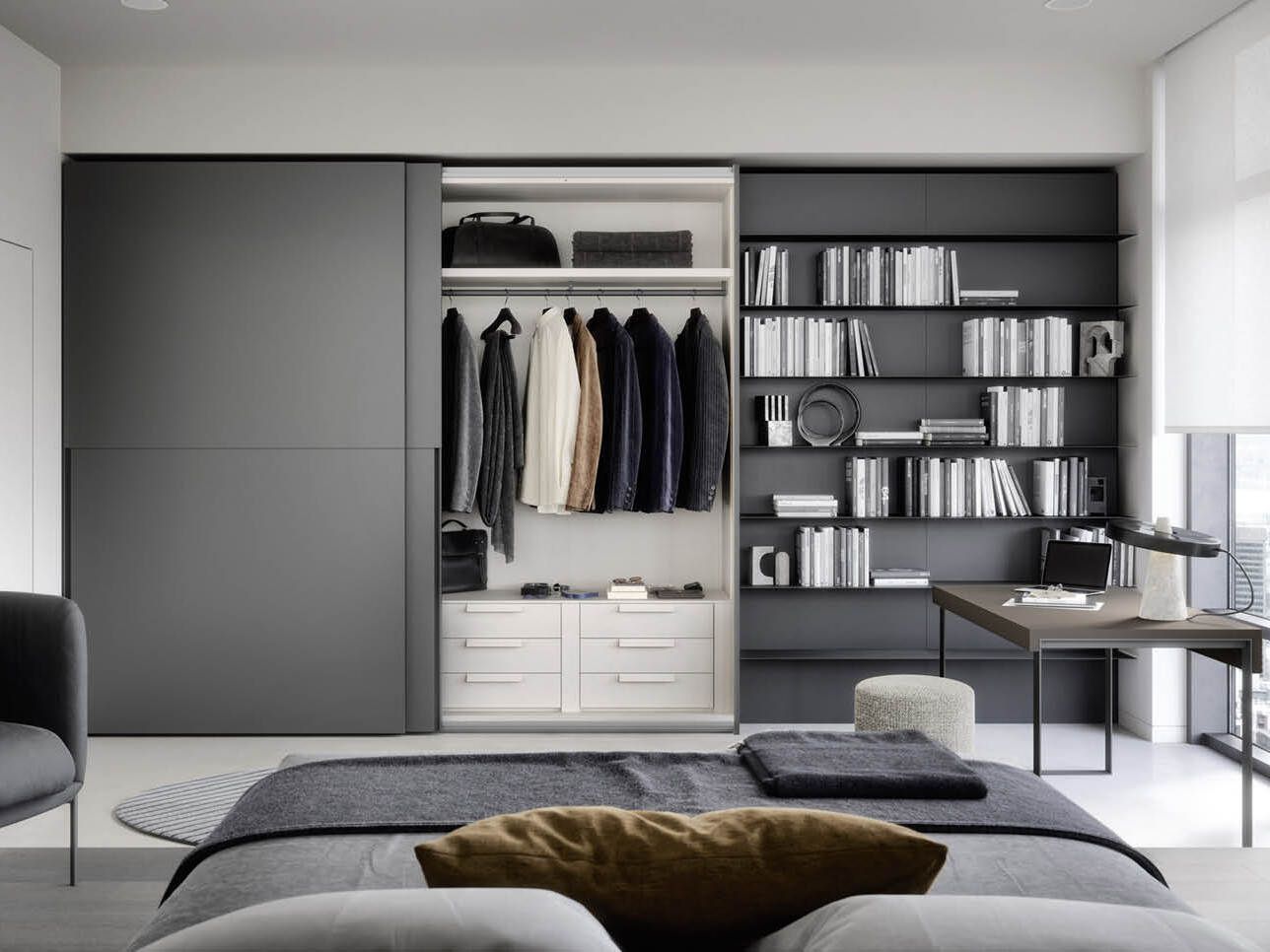 Шкаф с раздвижными дверями Novamobili PICTURE ARCH-00061744 - Вид №4