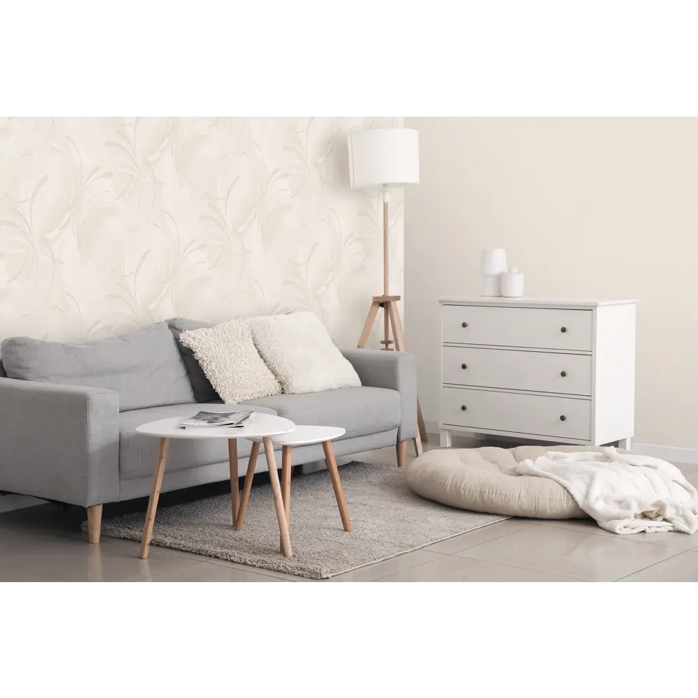 Обои флизелиновые Ateliero Extra белые 1.06 м At585190 89445885 STLM-2043489 - Вид №4