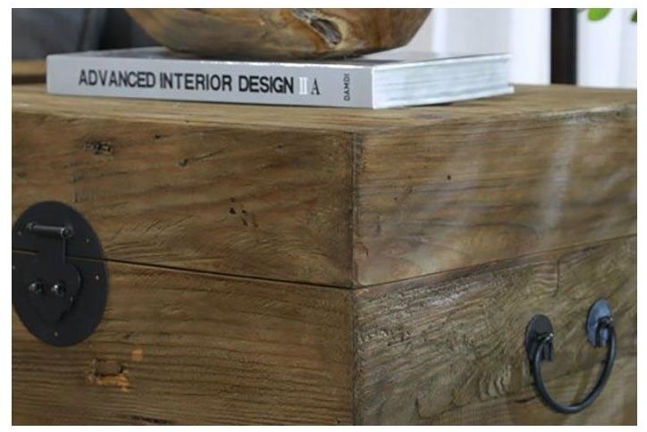 Arrediorg.it® Журнальный столик из цельной древесины / прикроватный столик Woodside Ah763 box  - Вид №7