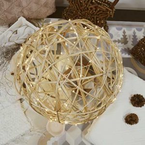 NC160 Плетеный шар Dekoraniaevents Navidad