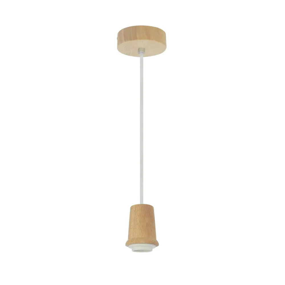 Шнур декоративный Carmel 1xЕ27x60 Вт, дерево 18616305 STLM-2009436 INSPIRE 