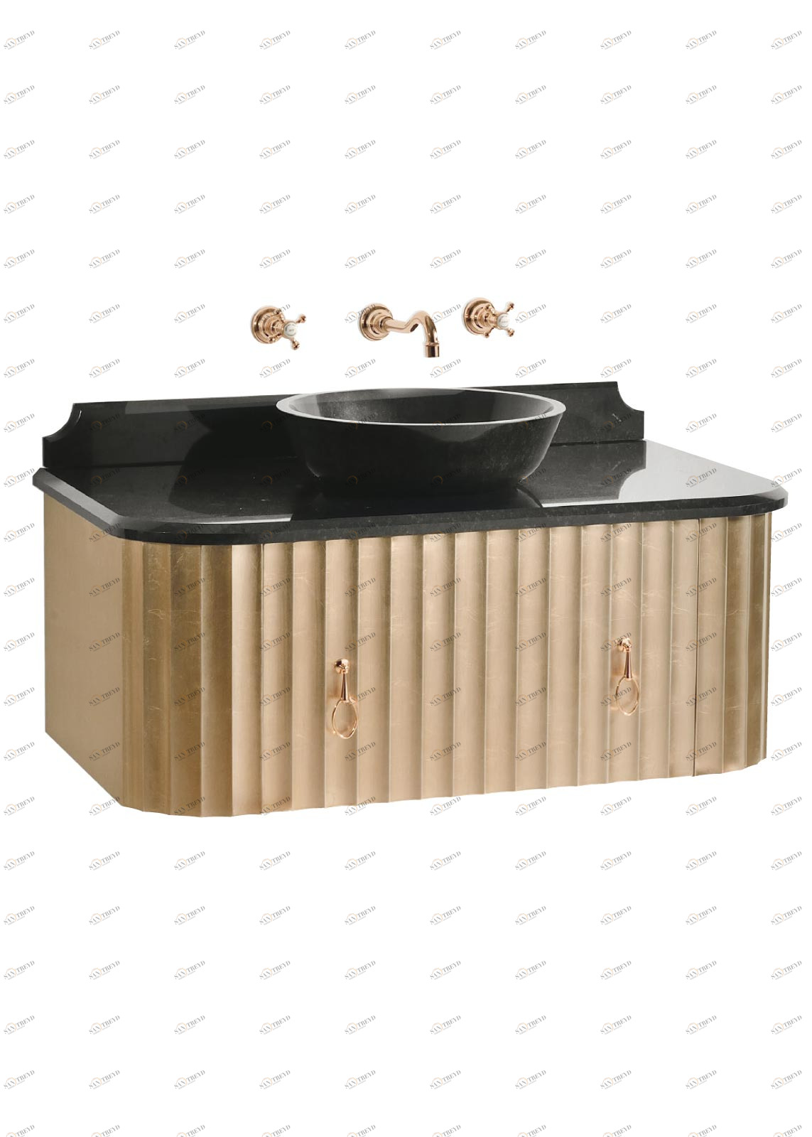 Gentry Home Душа с керамической консолью   GH102212 