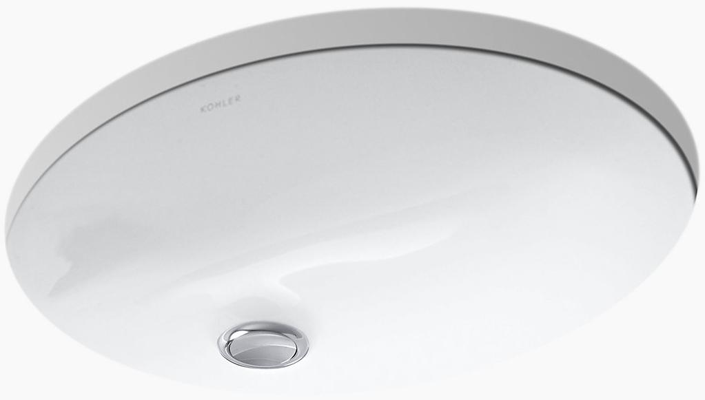 K-2209-K4 Накладная раковина под столешницу  прямоугольная Kohler  - Вид №1