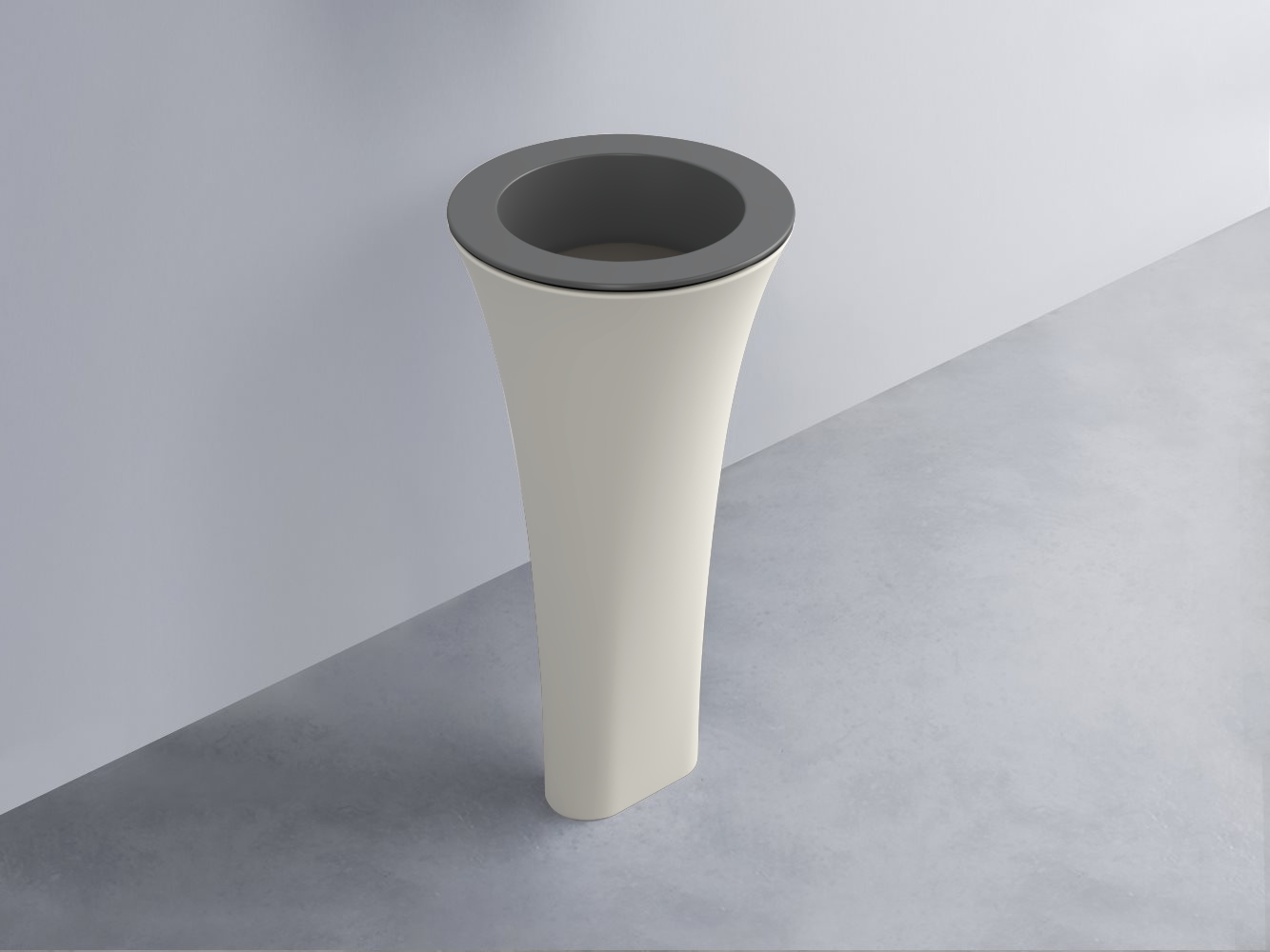 AMLA45-CM+AMPILT-FN+AMCOLT-TL Раковина Amedeo Tondo отдельностоящая cielo Enjoy + Amedeo Ceramica Cielo