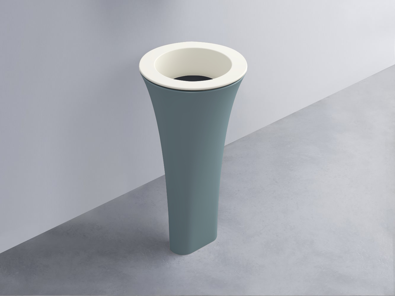 AMLA45-TL+AMPILT-BA+AMCOLT-PL Раковина Amedeo Tondo отдельностоящая cielo Enjoy + Amedeo Ceramica Cielo