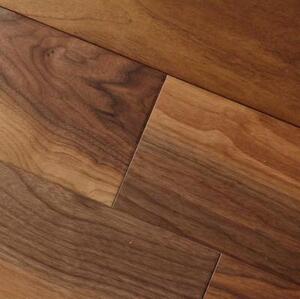 Паркетная доска Bau Master Орех Европейский (Грецкий) Рустик (Гладкая) 1200-400х127 мм.