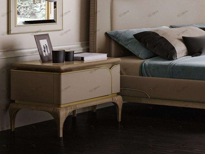 A.R. Arredamenti Прикроватная тумбочка из дерева Alexander A86