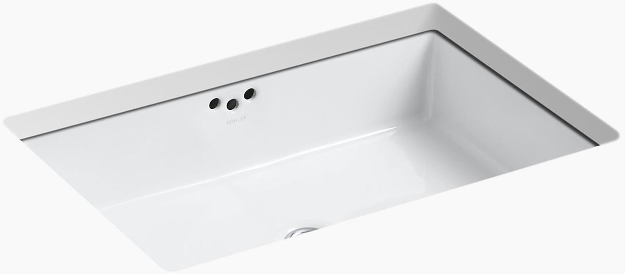 K-2297-K4 Накладная раковина под столешницу  прямоугольная Kohler  - Вид №1
