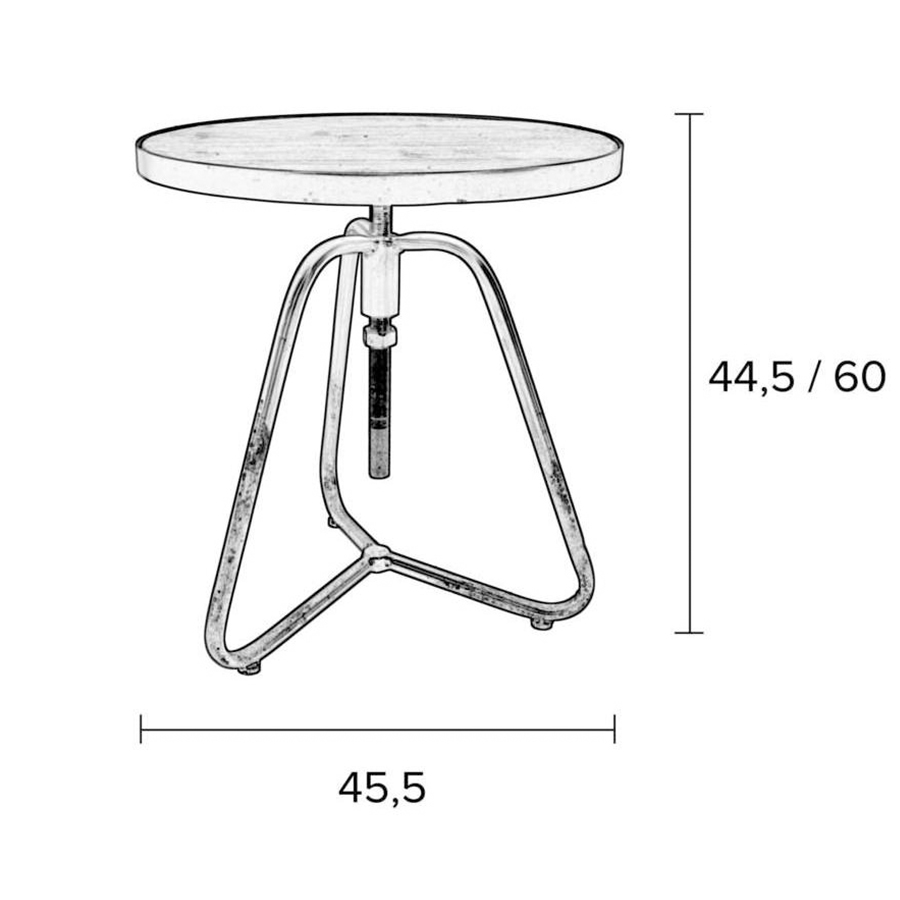 Столик Denzel White Label Living 2300115 - Вид №5