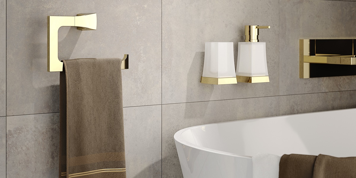 Sonia Полотенцедержатель кольцевой открытый S7-Midcentury Design Золото S7-MID CENTURY DESIGN 138371 - Вид №1