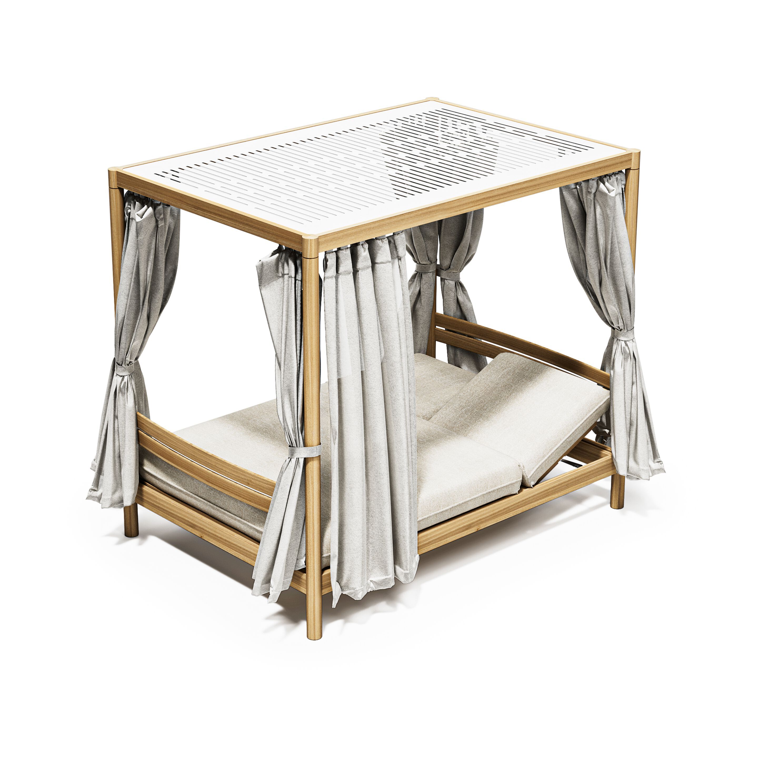 Деревянная Садовая кровать с балдахином Atmosphera Панама ARCH-00036863 - Вид №7