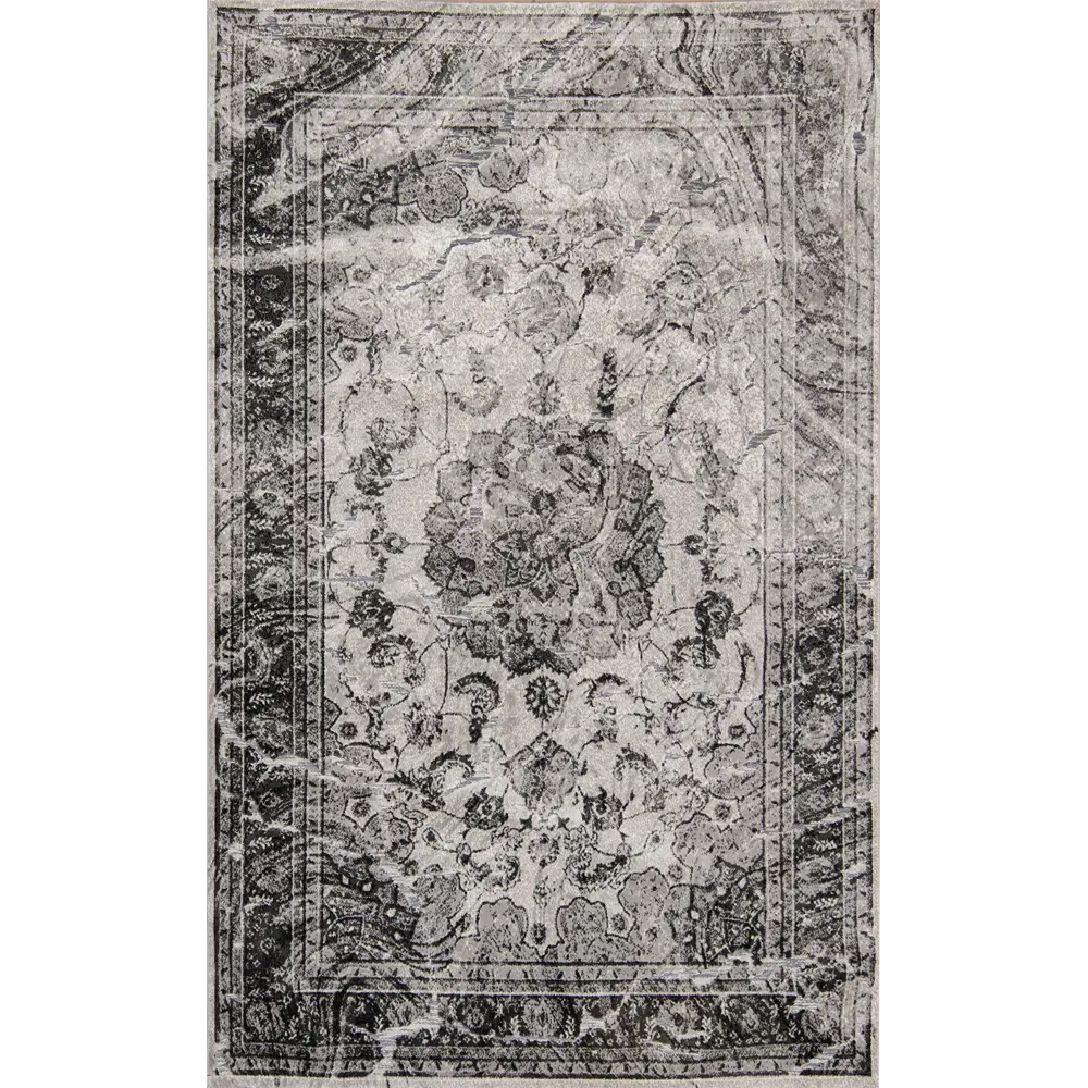 Ковер вискоза Рим 814X 120x180 см цвет серый CTIM STLM-2078857 - Вид №1